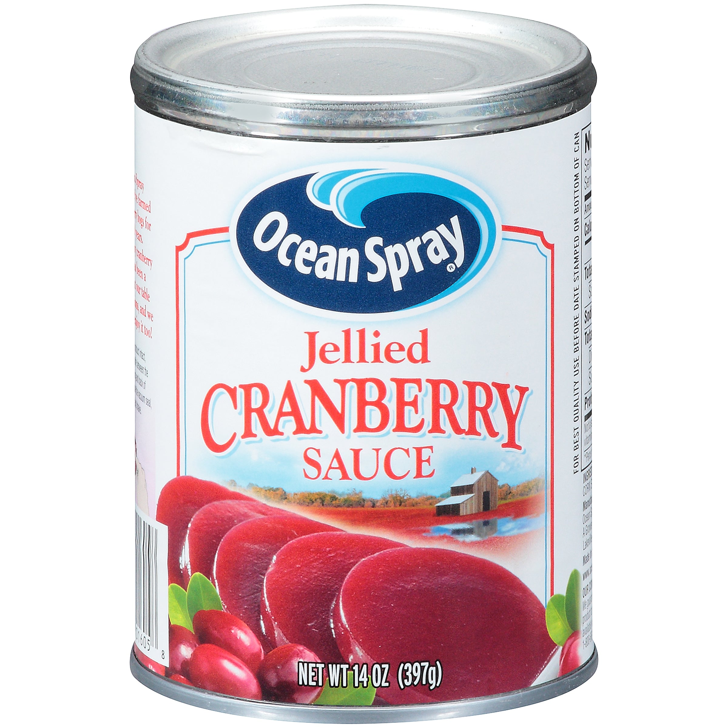 Jellied Cranberry Sauce 14 Ounce Size - 24 Per Case.