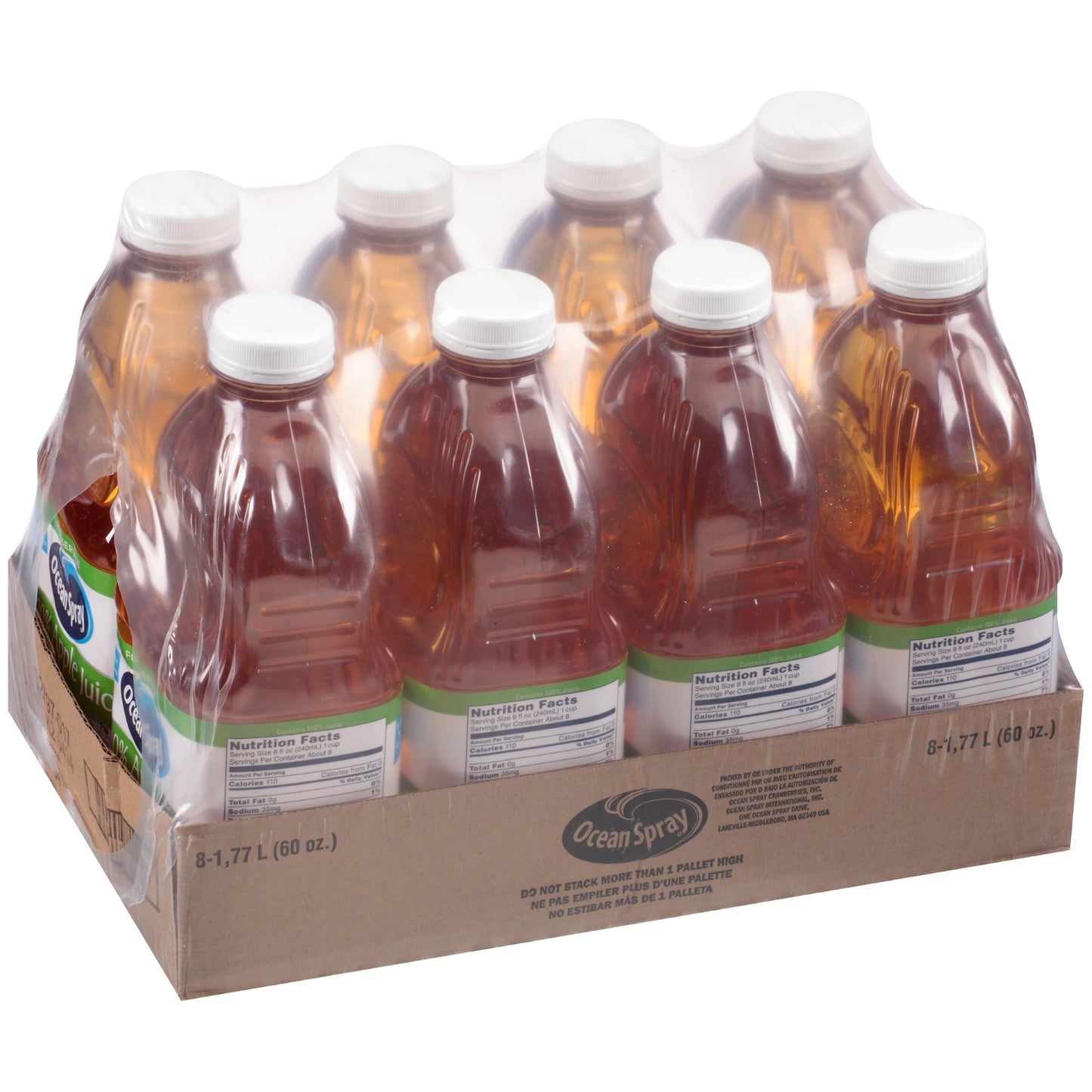 Apple Juice 60 Fluid Ounce - 8 Per Case.