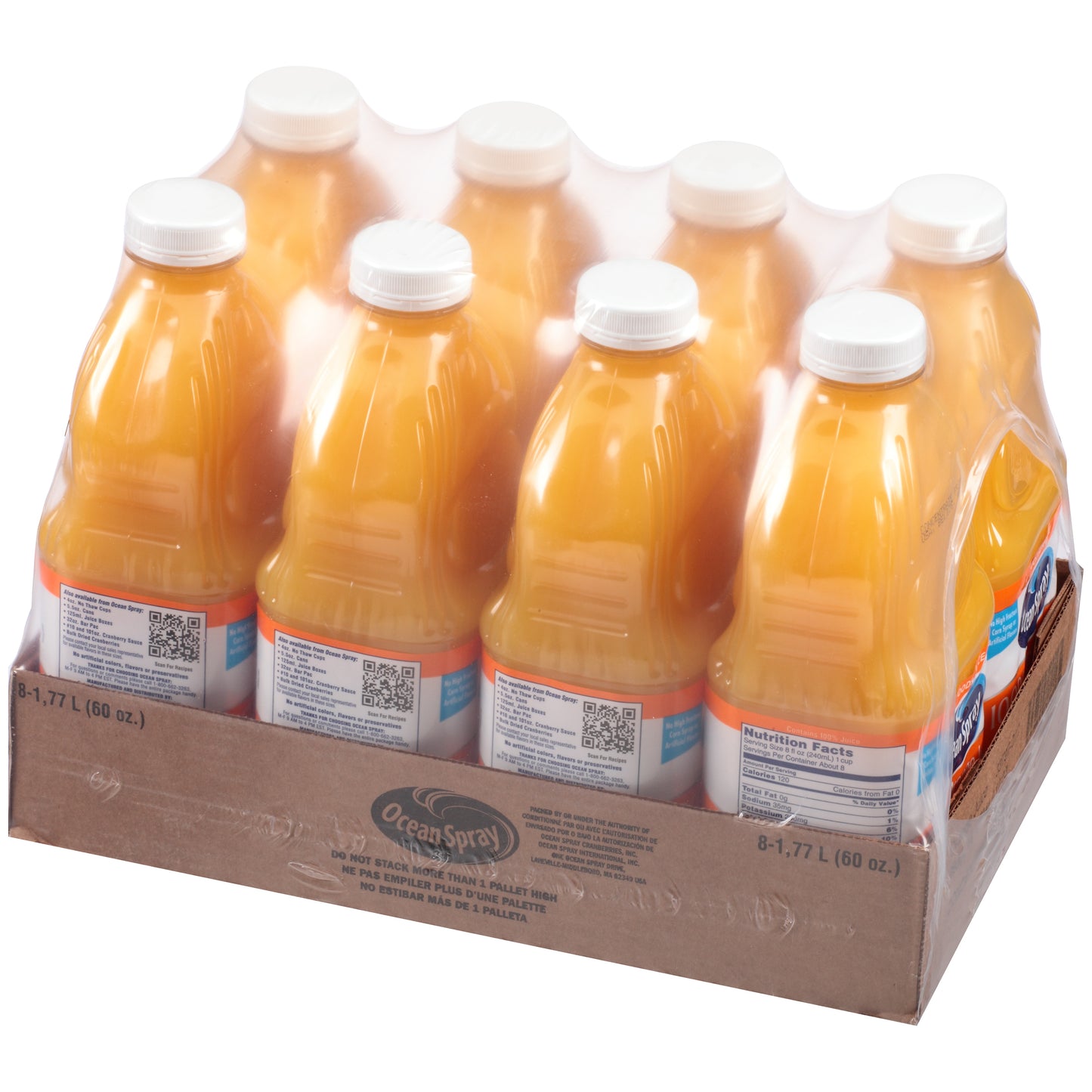 Orange Juice 60 Fluid Ounce - 8 Per Case.