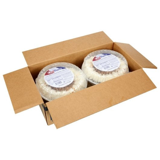 Chef Pierre Silk Peanut Butter Chocolate 10" Pie 34 Ounce Size - 4 Per Case.
