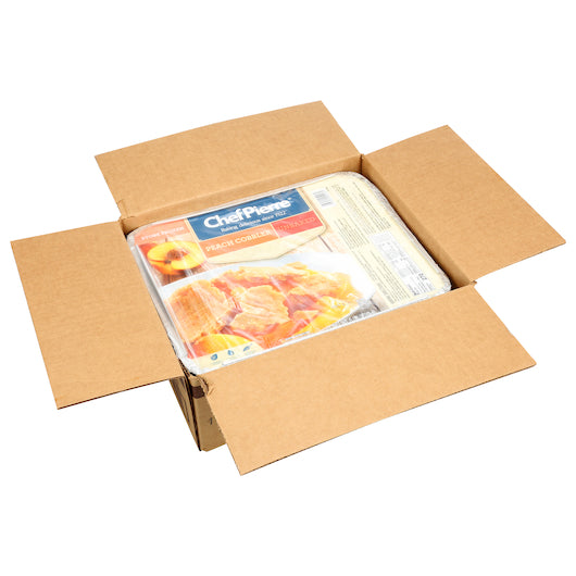 Chef Pierre Peach Country Fruit Cobbler 80 Ounce Size - 2 Per Case.