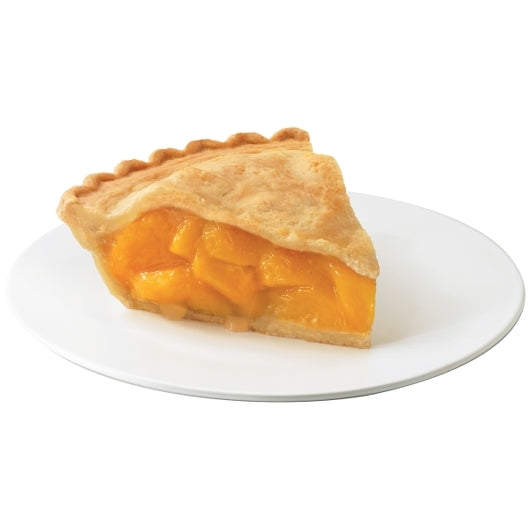 Chef Pierre Hi-Pie Traditional Peach Unbaked No Sugar Added Reduced Fat 10" Pie 2.875 Pound Each - 6 Per Case.
