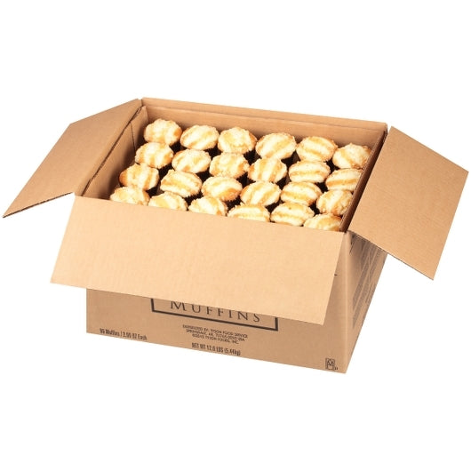 Chef Pierre Streusel Cheese Muffin 2oz, 3 Pound Each - 4 Per Case.