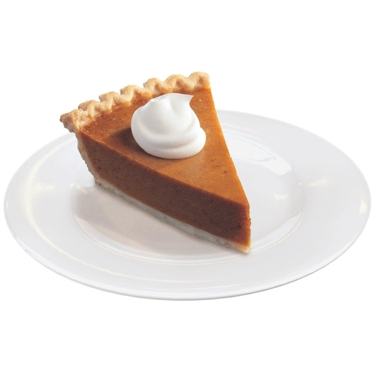 Chef Pierre Pumpkin 8 Slices Pre-Baked No Sugar Added 10" Pie 2.687 Pound Each - 6 Per Case.