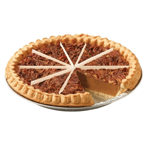 Chef Pierre Pecan Pre-Baked Pre-Sliced 10 Slices 10" Pie 2.25 Pound Each - 6 Per Case.