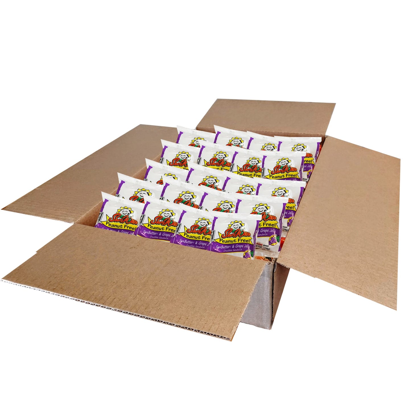 Sunbutter Grape Sandwich 2.8 Ounce Size - 96 Per Case.