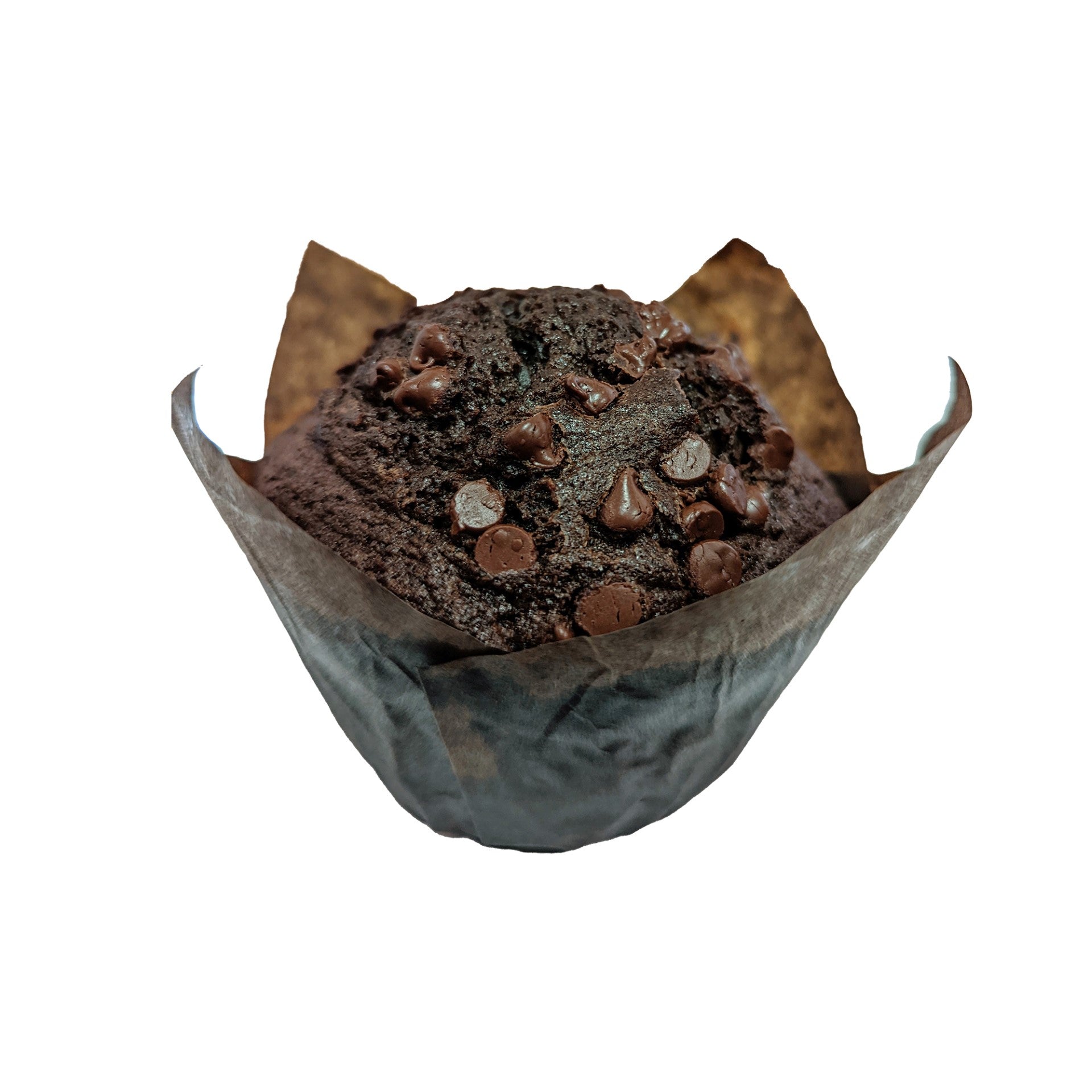 Choc Chocolate Chip Muffins 5 Ounce Size - 24 Per Case.