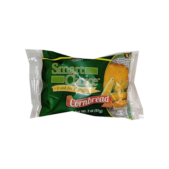 Smartchoice Wh Grain Cornbread 2 Ounce Size - 72 Per Case.