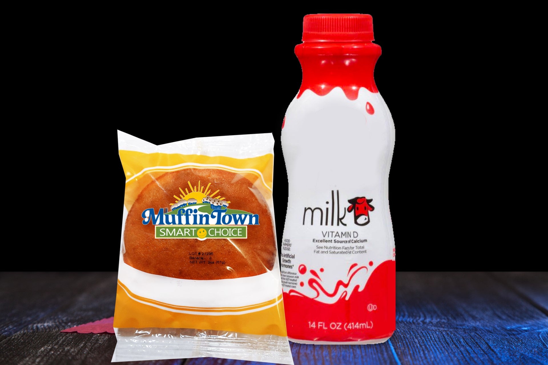 Smart Choice Banana Top 2 Ounce Size - 60 Per Case.