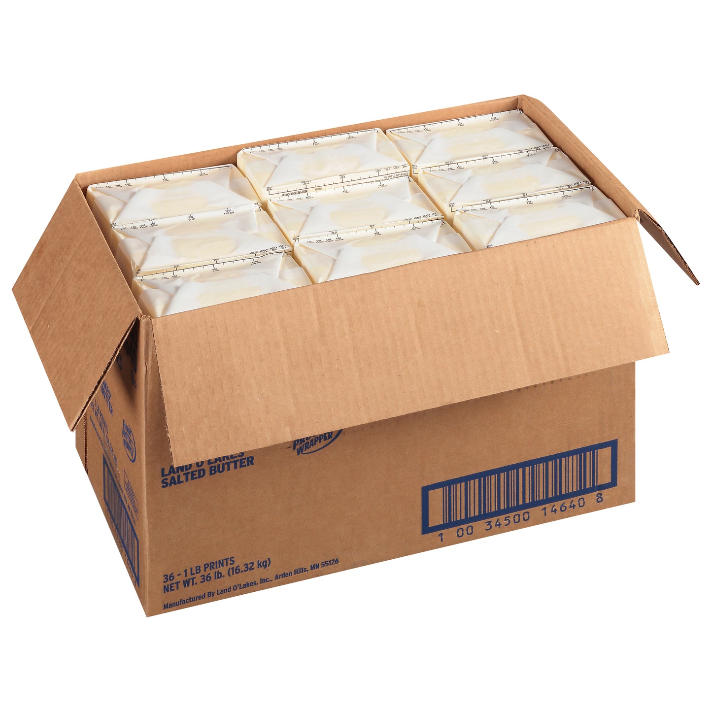 Land-O-Lakes® Salted Butter 1 Pound Each - 36 Per Case.