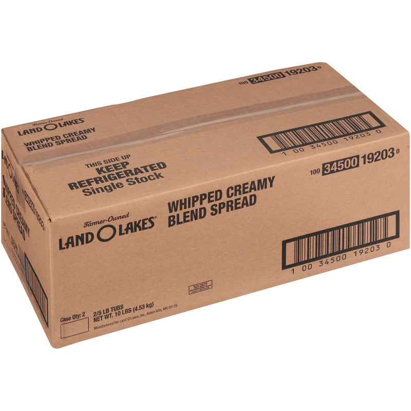 Land-O-Lakes® Whipped Creamy Blend™ Spread 5 Pound Each - 2 Per Case.