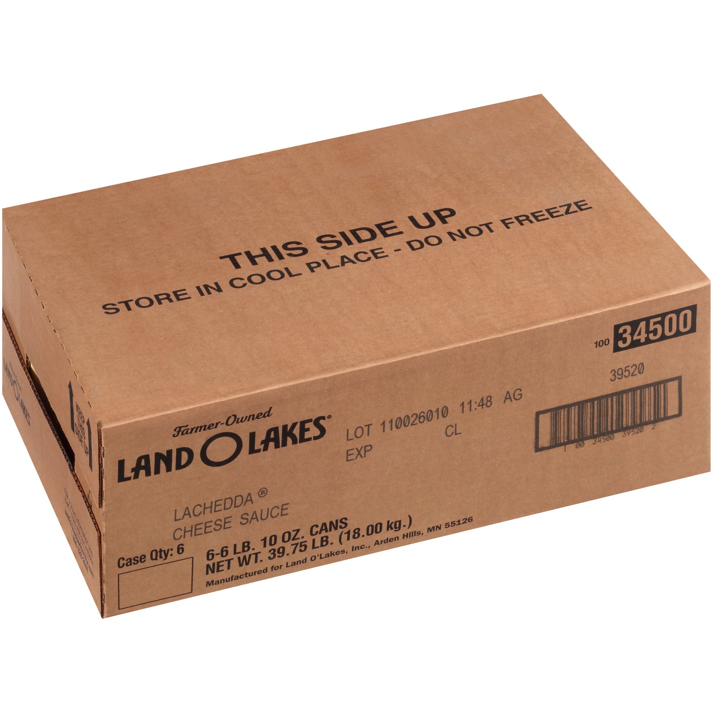 Land-O-Lakes® Lachedda® Cheese Sauce 6.62 Pound Each - 6 Per Case.