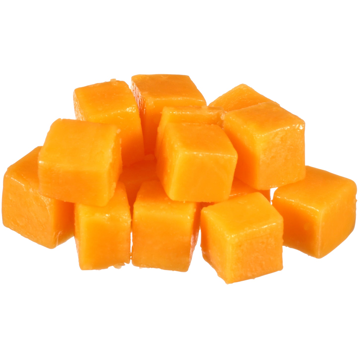 Land-O-Lakes® Reduced Fat Mild Cheddar Cheese Cubes 0.062 Pound Each - 200 Per Case.