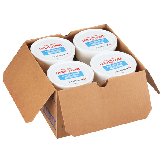 Land-O-Lakes® Light Sour Cream 5 Pound Each - 4 Per Case.