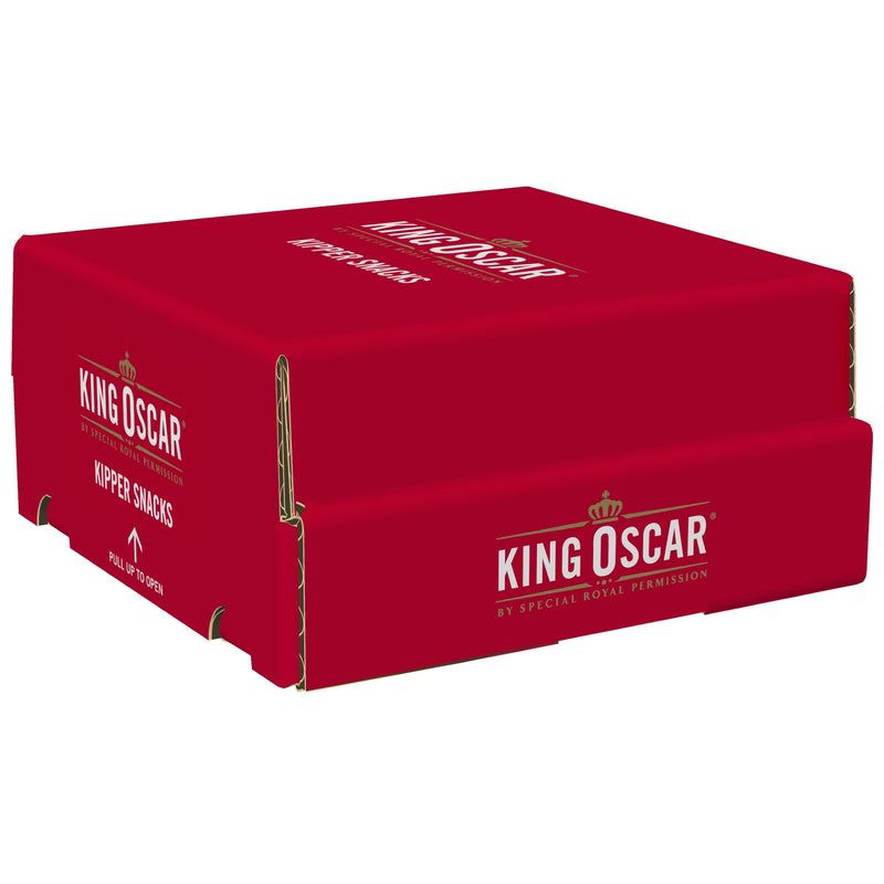 King Oscar Kipper Snacks 3.54 Ounce Size - 12 Per Case.