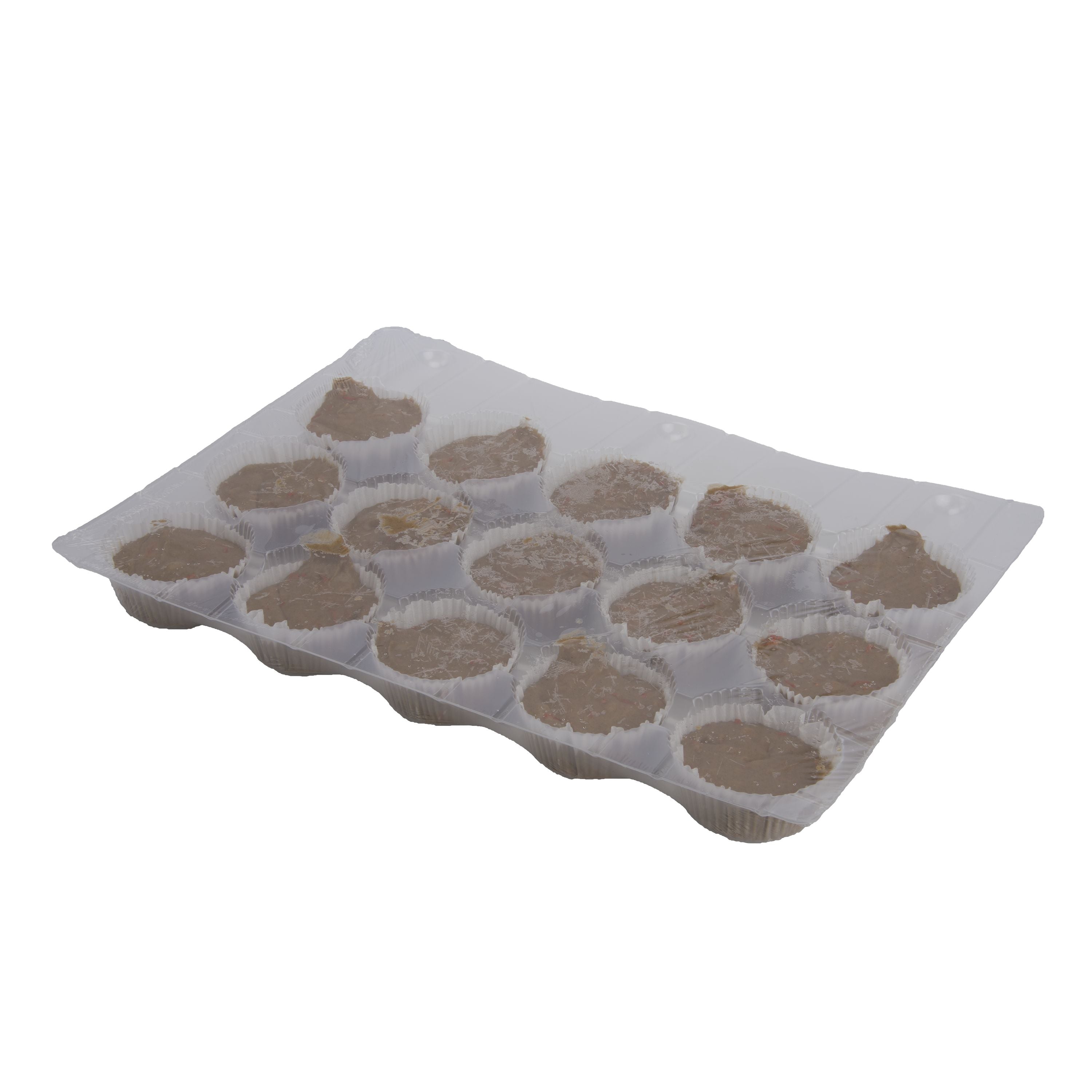 Carrot Muffin Pre Deposited 5.4 Ounce Size - 75 Per Case.