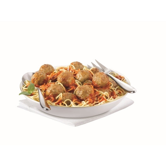 Cooked Perfect Italian Style Meatballs, 5 Pound Each - 2 Per Case.