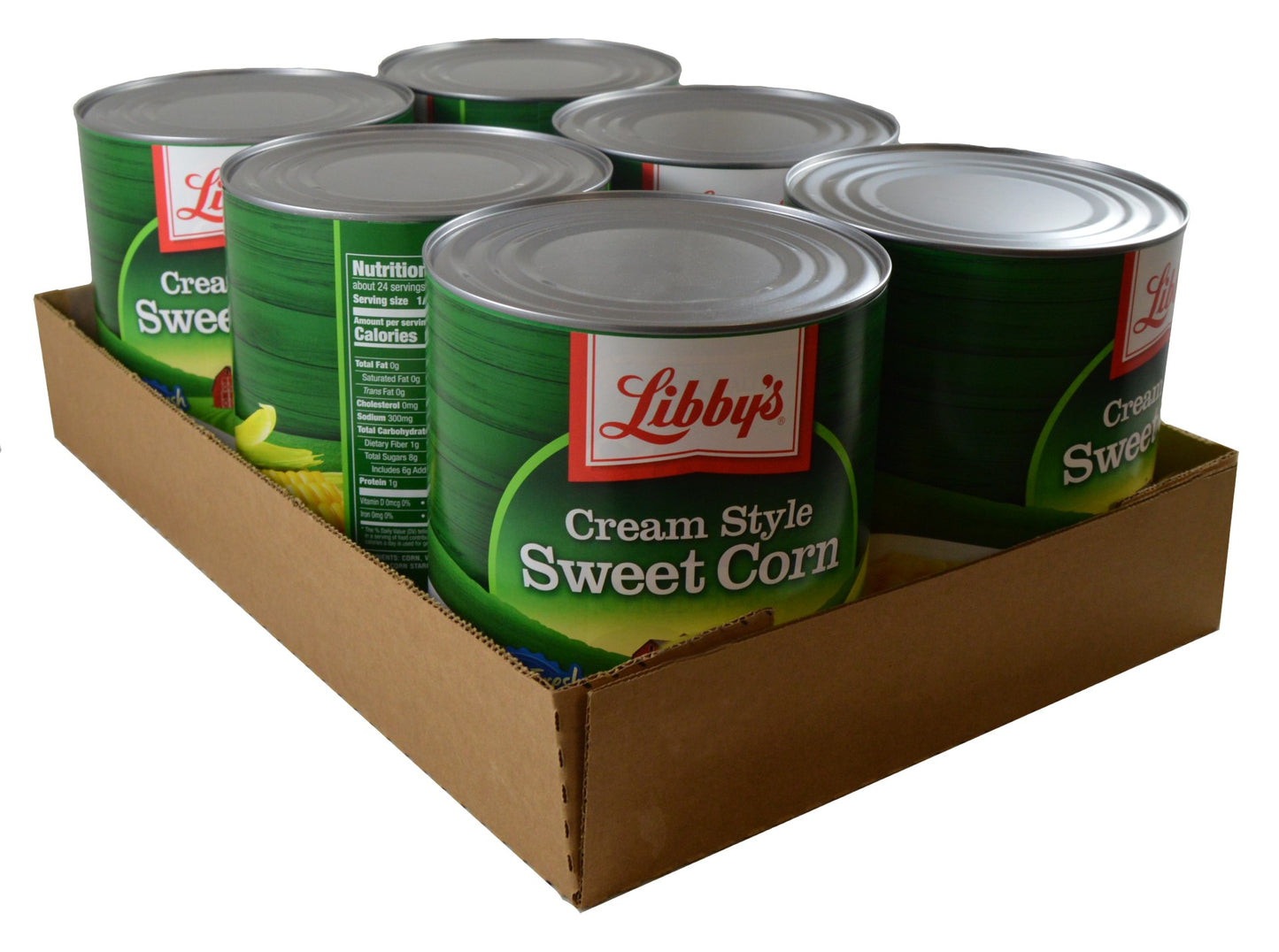 Libby Fancy Cream Corn 106 Ounce Size - 6 Per Case.