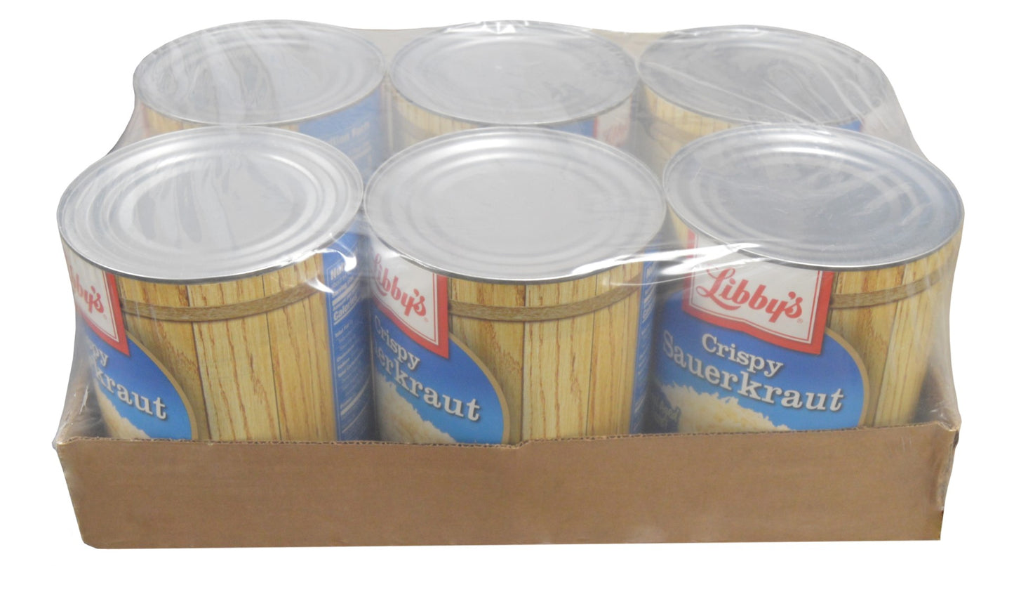 Libby's Sauerkraut 99 Ounce Size - 6 Per Case.