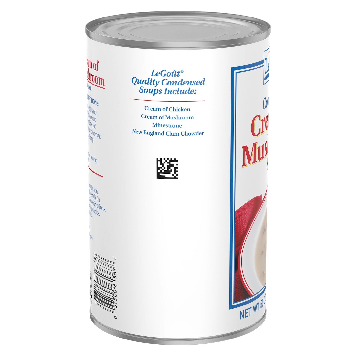 Legout Soups Cream Of Mushroom 50 Ounce Size - 12 Per Case.