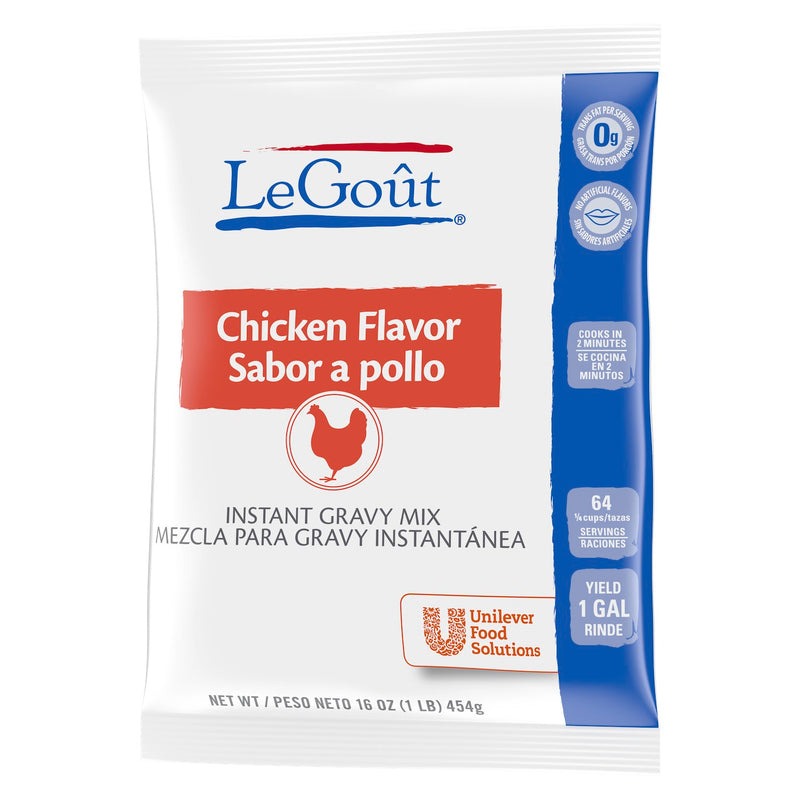 Legout Sauces Gravies Chicken Flavor Instantgravy Mix 1 Pound Each - 8 Per Case.