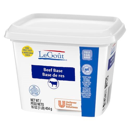 Legout Meal Maker Beef Baker's Select No Added Msg 1 Pound Each - 12 Per Case.