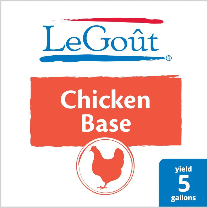 Legout® Chicken Bouillon Base 1 Pound Each - 12 Per Case.