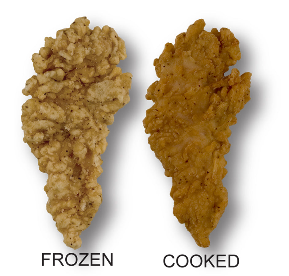 Pierce Chicken Tenderloin Fritter Homestylebreaded 5 Pound Each - 2 Per Case.