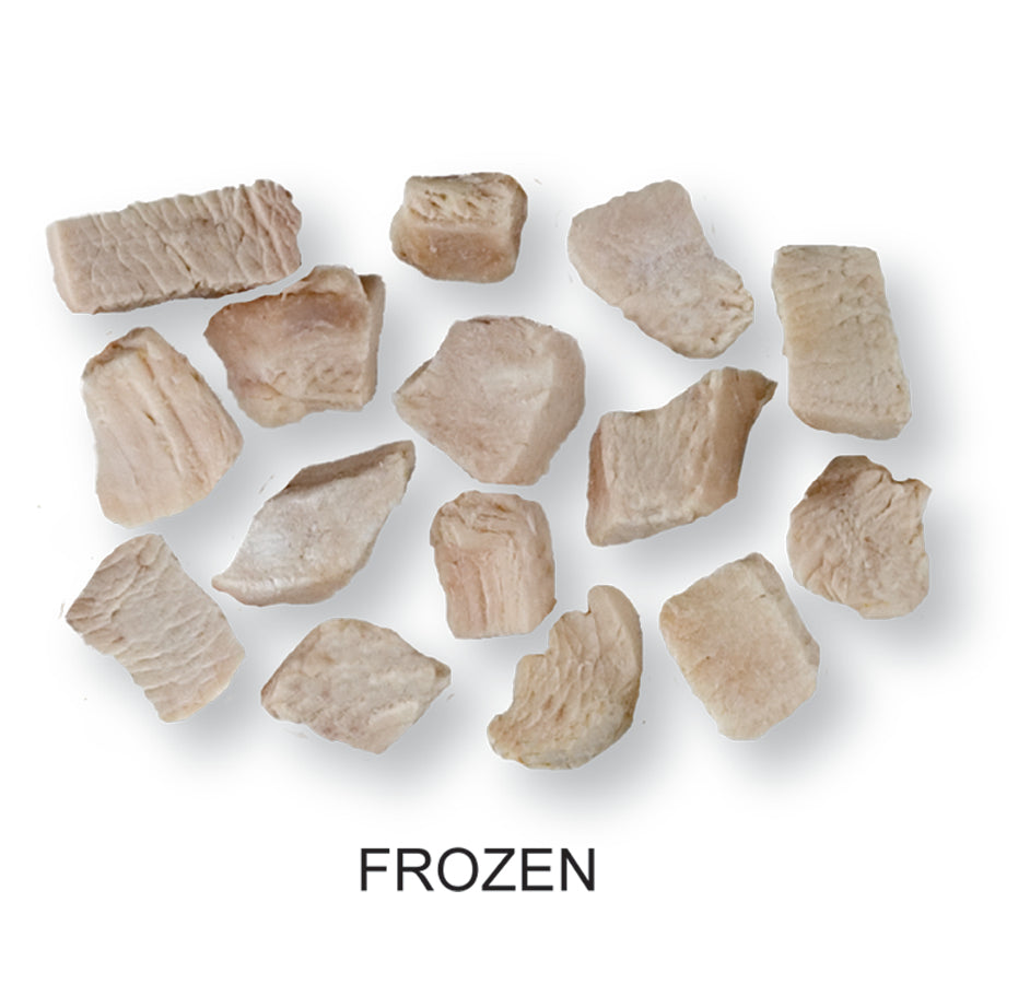 Pierce Chicken Diced Chicken Meat Natural Proportion 10 Pound Each - 1 Per Case.