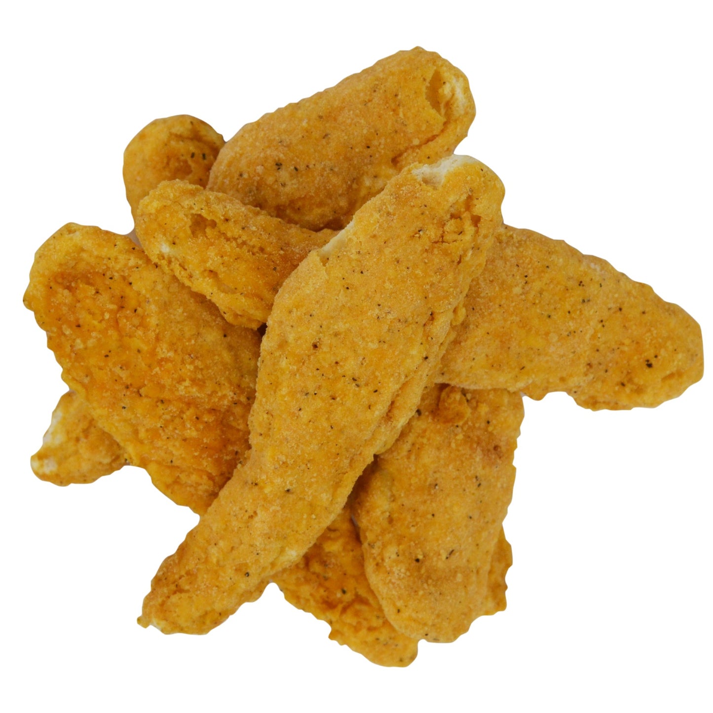 Chicken Fully Cooked Smartshapes™ G'n's Breaded Brst Strips Avg 5 Pound Each - 2 Per Case.