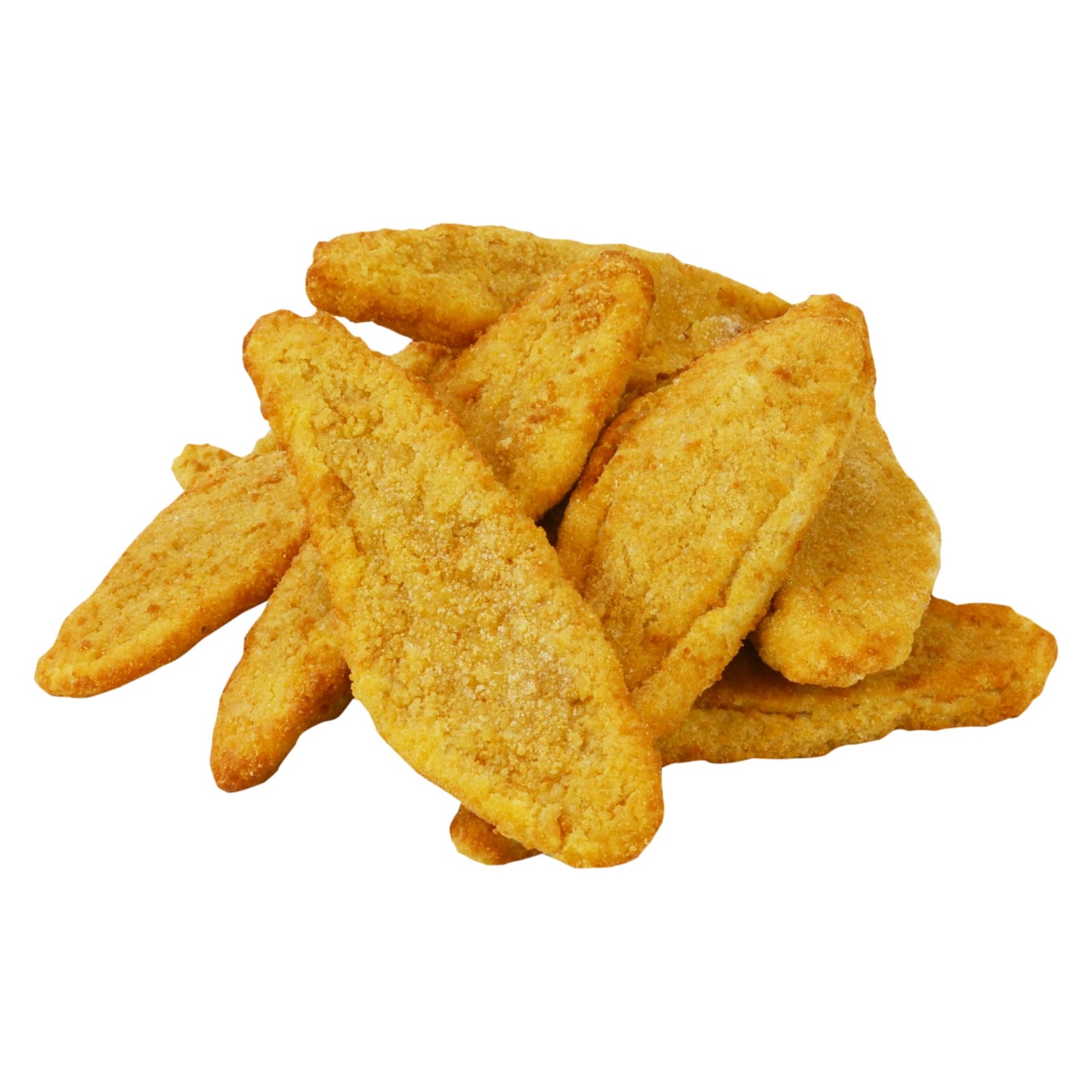 Chicken Fully Cooked Breaded Brst Strips Avg 5 Pound Each - 2 Per Case.