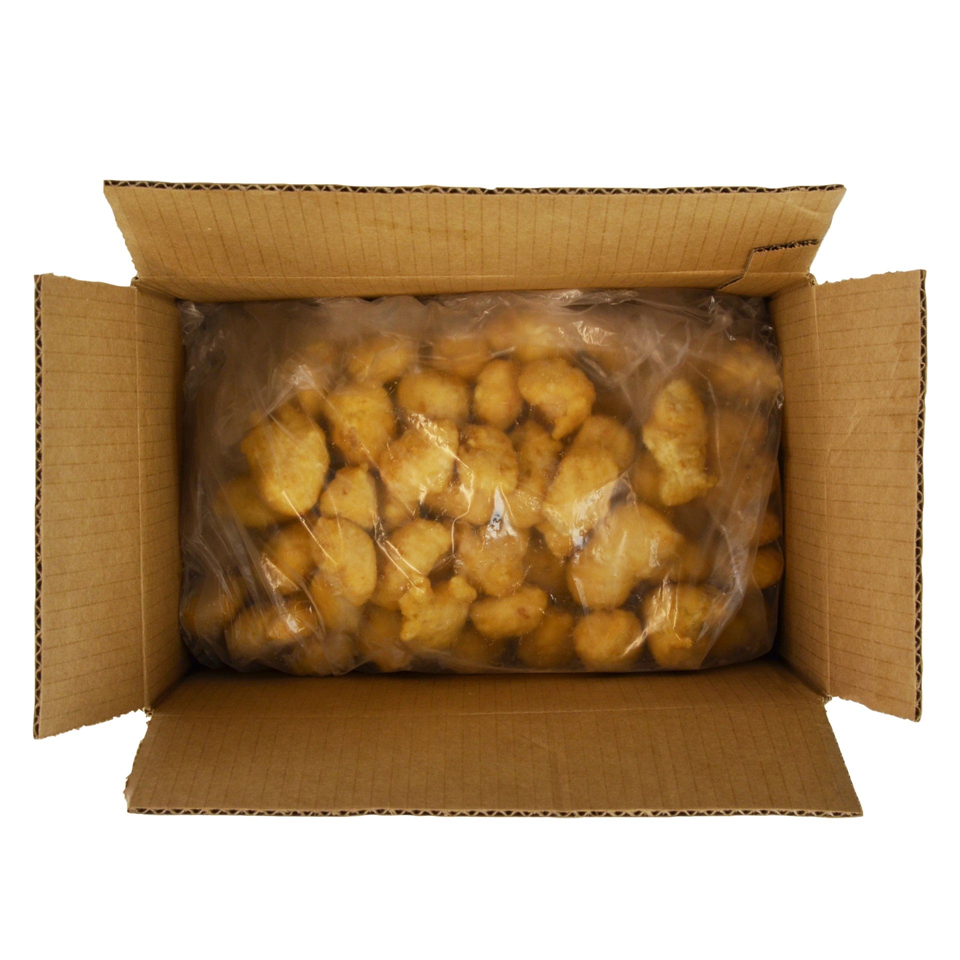 Chicken Fully Cooked Beer Battered Boneless Wing Fritters Tappers™ 10 Pound Each - 1 Per Case.