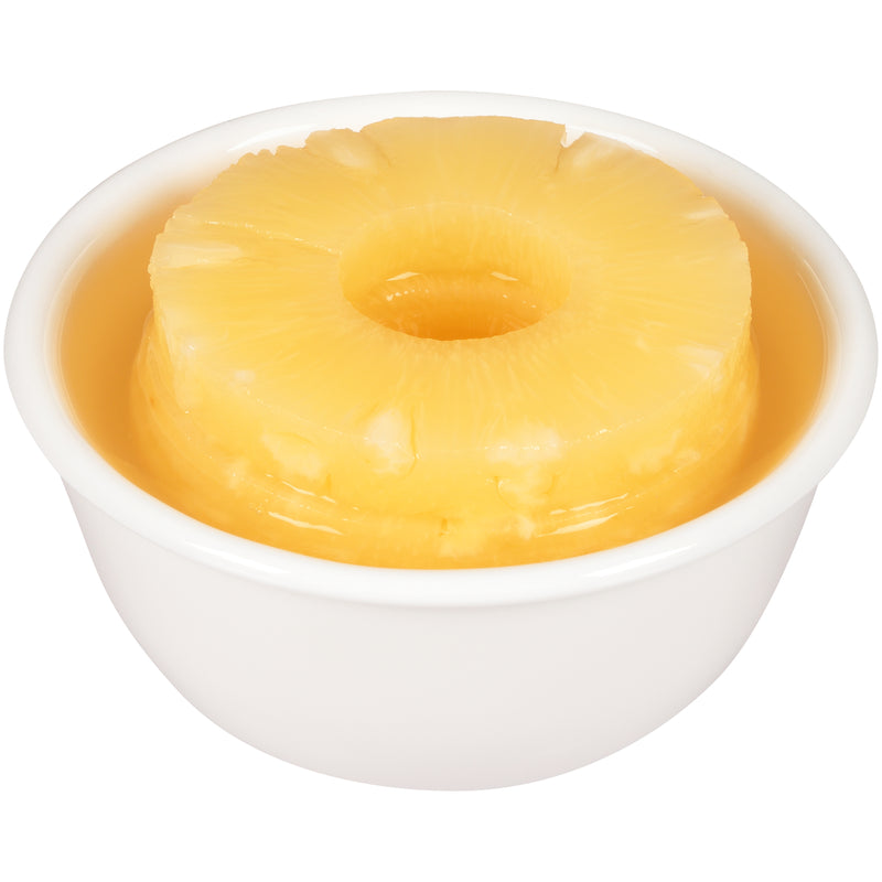 Pineapple Slices In Heavy Syrup 108 Ounce Size - 6 Per Case.