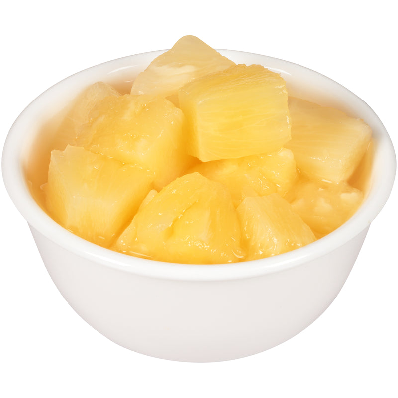 Pineapple Fancy Chunks In Heavy Syrup 106 Ounce Size - 6 Per Case.