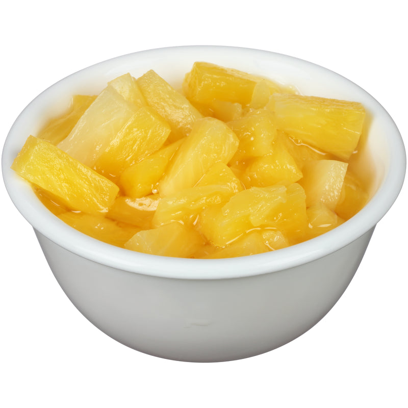 Pineapple Tidbits In Juice 106 Ounce Size - 6 Per Case.