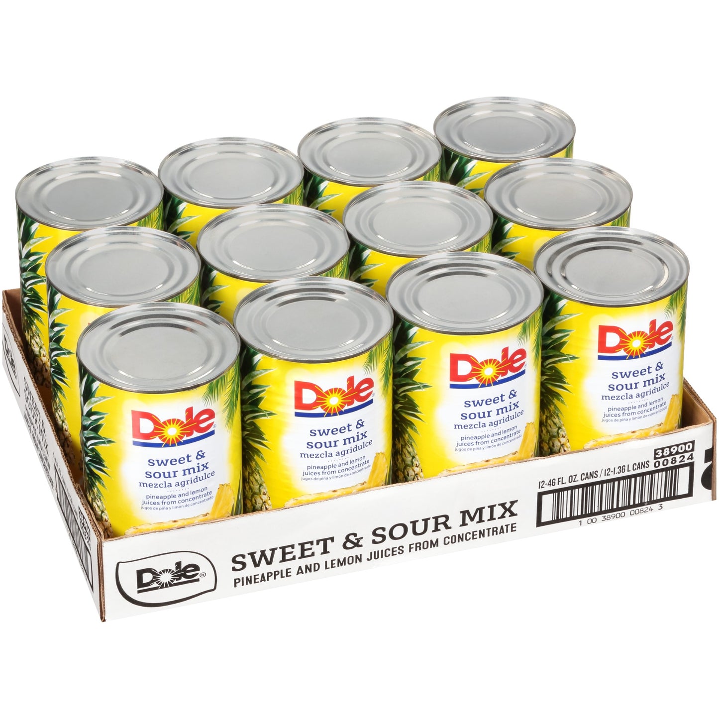 Dole Sweet & Sour Mix 46 Ounce Size - 12 Per Case.