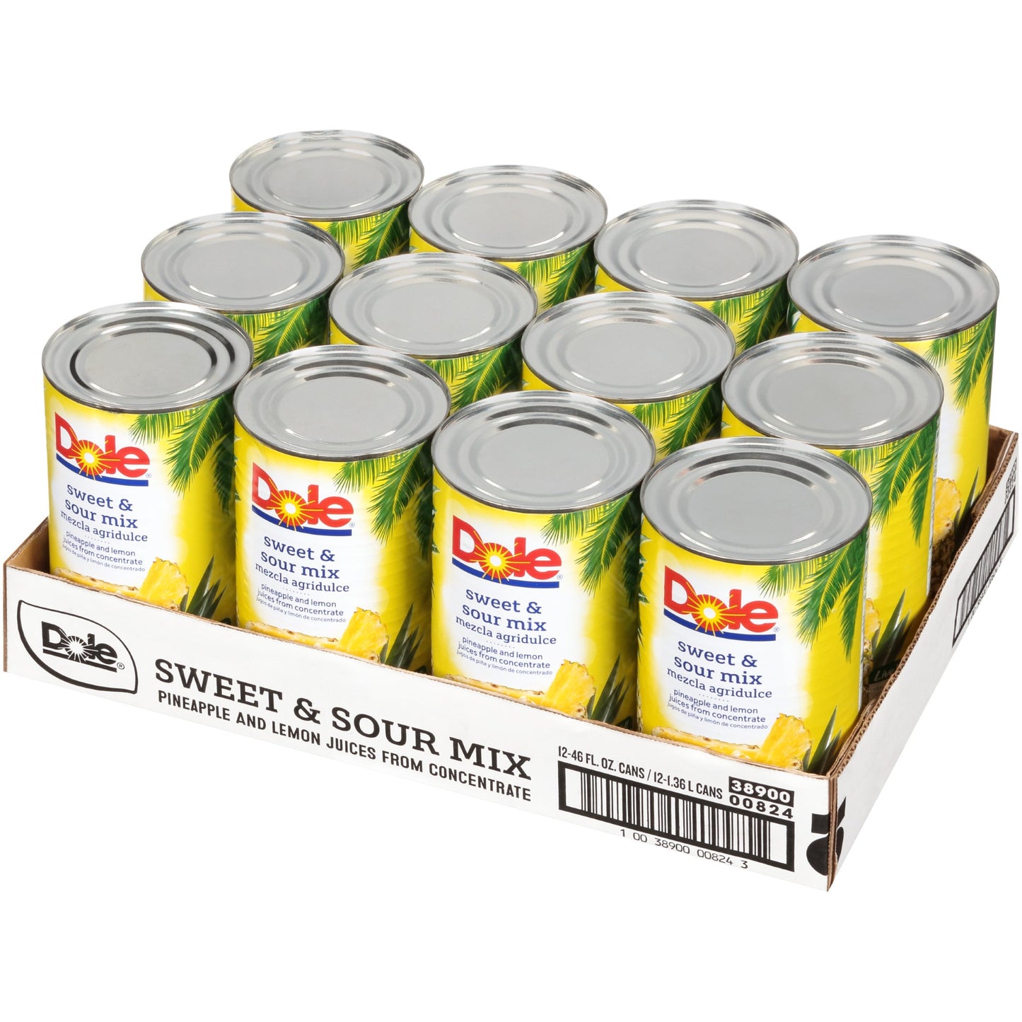 Dole Sweet & Sour Mix 46 Ounce Size - 12 Per Case.