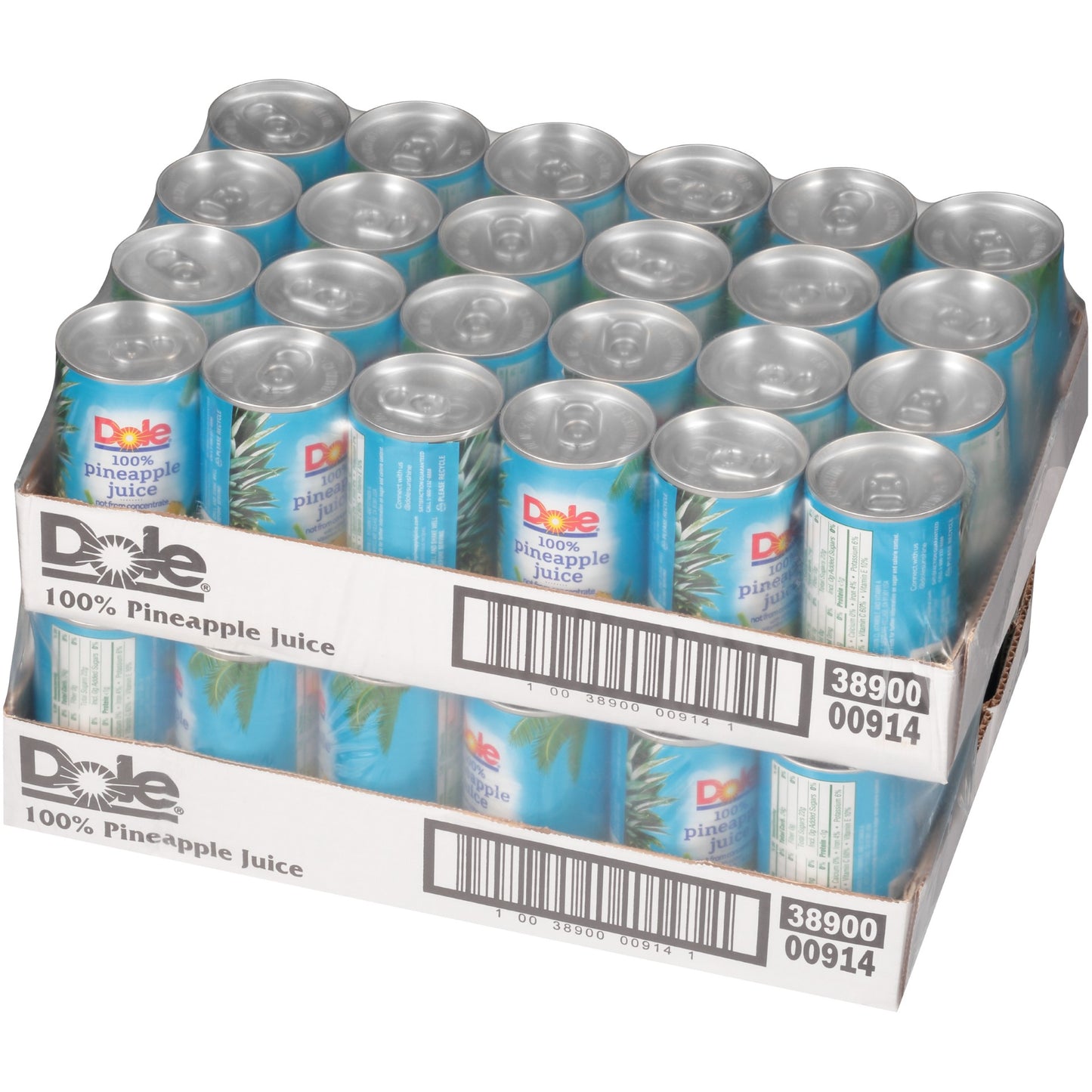 Pineapple Juice Pull Top 6 Ounce Size - 48 Per Case.