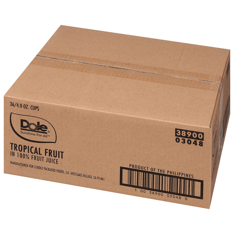 Tropical Fruit In Juice Cup 4 Ounce Size - 36 Per Case.