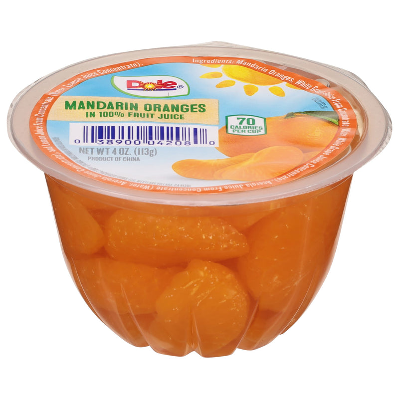 Fruit Bowl Mandarin In Juice 4 Ounce Size - 36 Per Case.