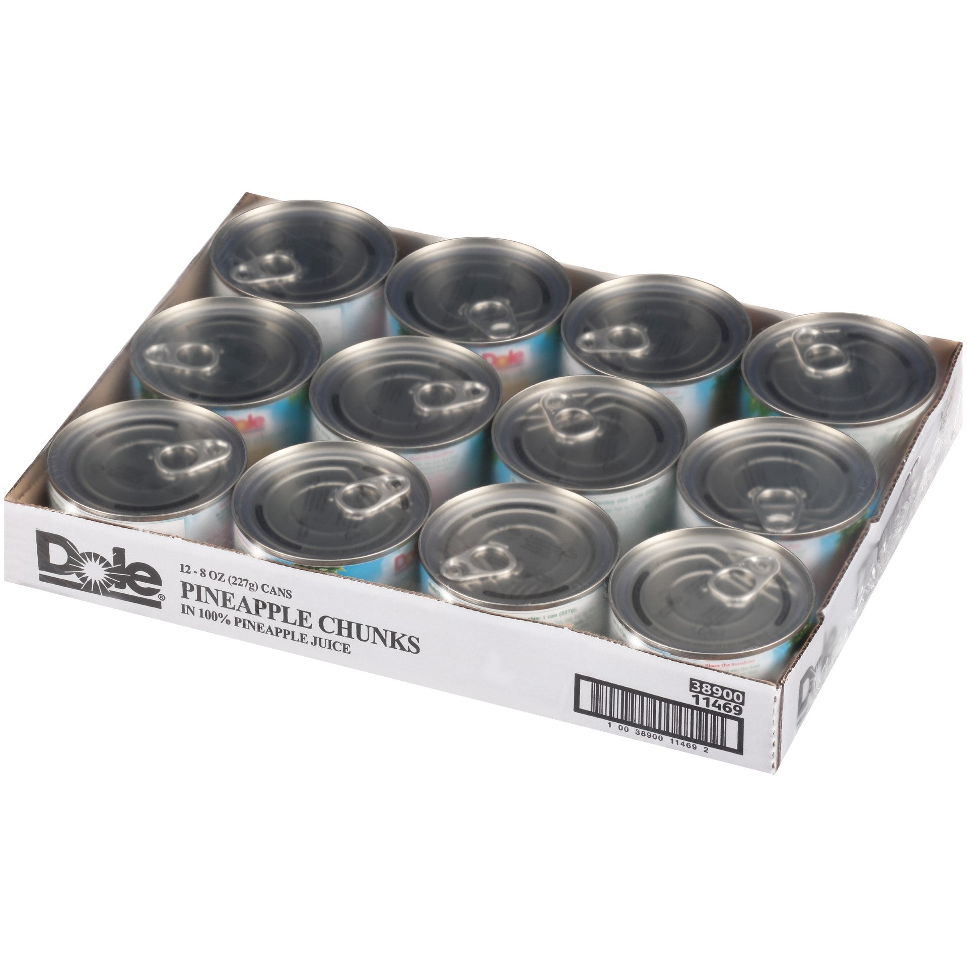 Pineapple Chunks In Juice 8 Ounce Size - 12 Per Case.