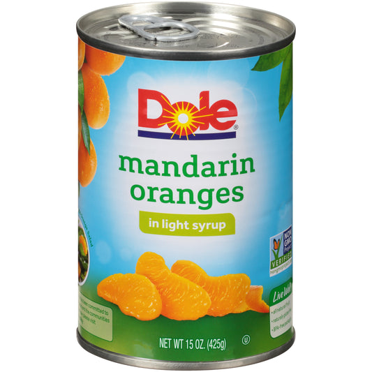 Mandarin Orange In Light Syrup 15 Ounce Size - 12 Per Case.