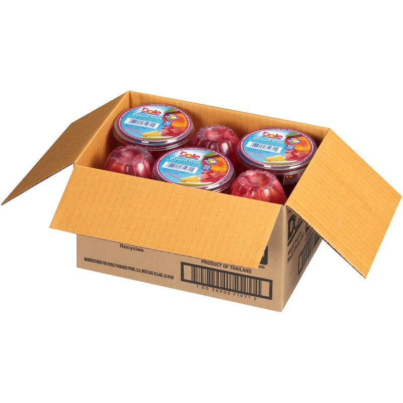 Fruit Cup Mixed Fruit In Black Cherry Gel 7 Ounce Size - 12 Per Case.