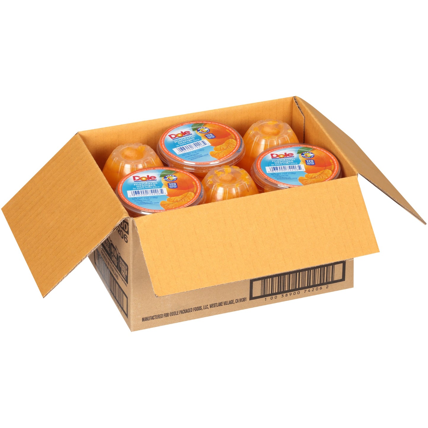 Mandarin In Juice 7 Ounce Size - 12 Per Case.