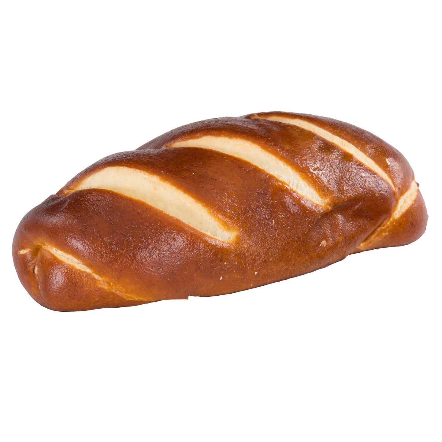 Bimbo Bakehouse Wholesome Harvest 7 Inch Pretzel Roll 60 Count Packs - 1 Per Case.