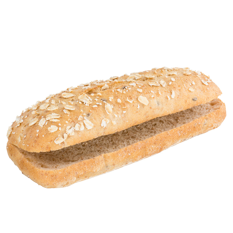 Premium Multigrain Ciabatta Roll Ts Web Slcd 12 Count Packs - 12 Per Case.