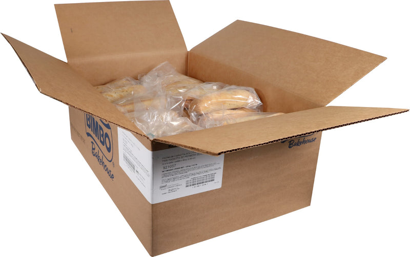 Premium Ciabatta Rolls 12 Count Packs - 12 Per Case.