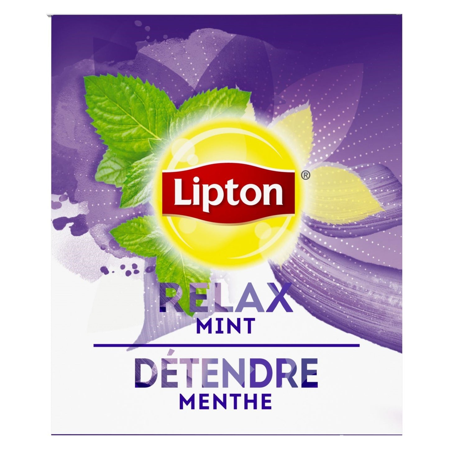 Lipton Mint Herbal Tea With Natural Flavor 28 Count Packs - 6 Per Case.