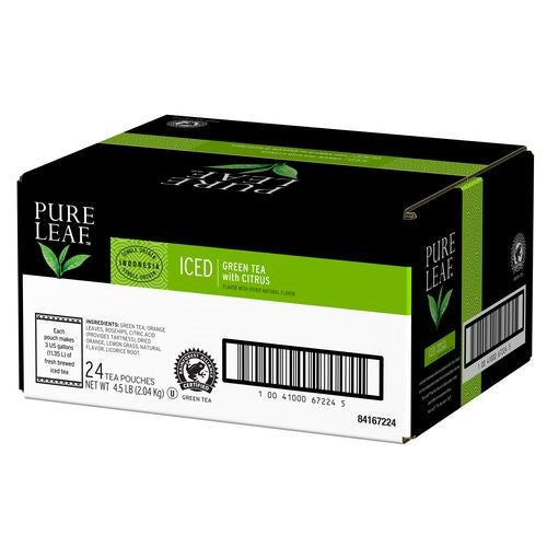 Pure Leaf Pure Leaf Tea Green Citrus 24 Each - 24 Per Case.