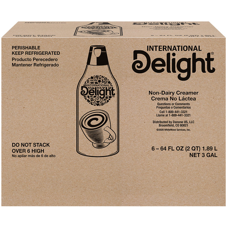 International Delight Sweet & Creamy Bottle 64 Fluid Ounce - 6 Per Case.